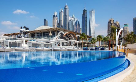 Zero Gravity Beach Club in Dubai