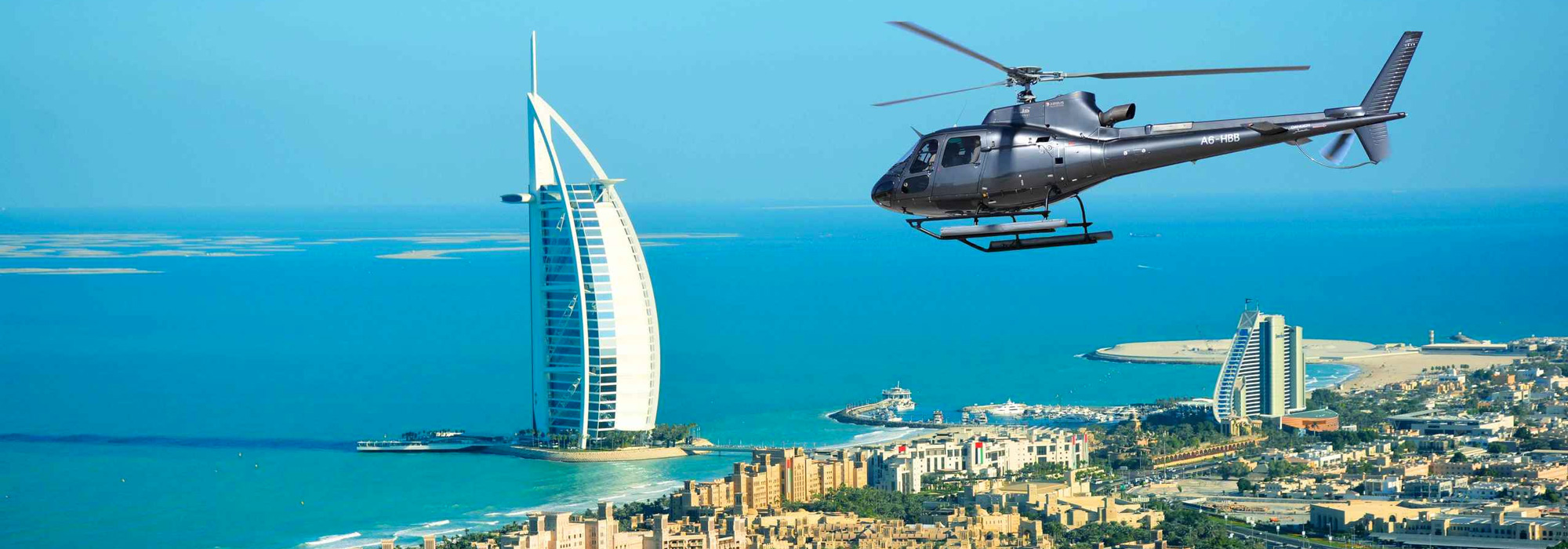 Helikopter Rundflüge über Dubai günstig online buchen