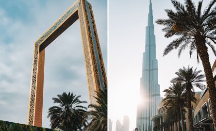Dubai Frame Ticket mit Burj Khalifa