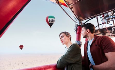 Ticket für eine Ballonfahrt in Dubai